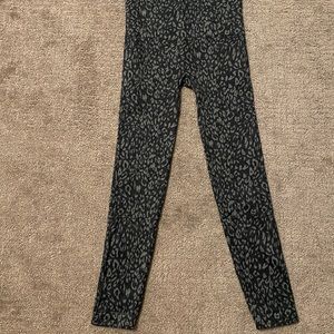 Spanx seamless leopard print leggings